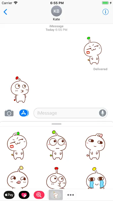 Alien Boy Animated Stickers スクリーンショット