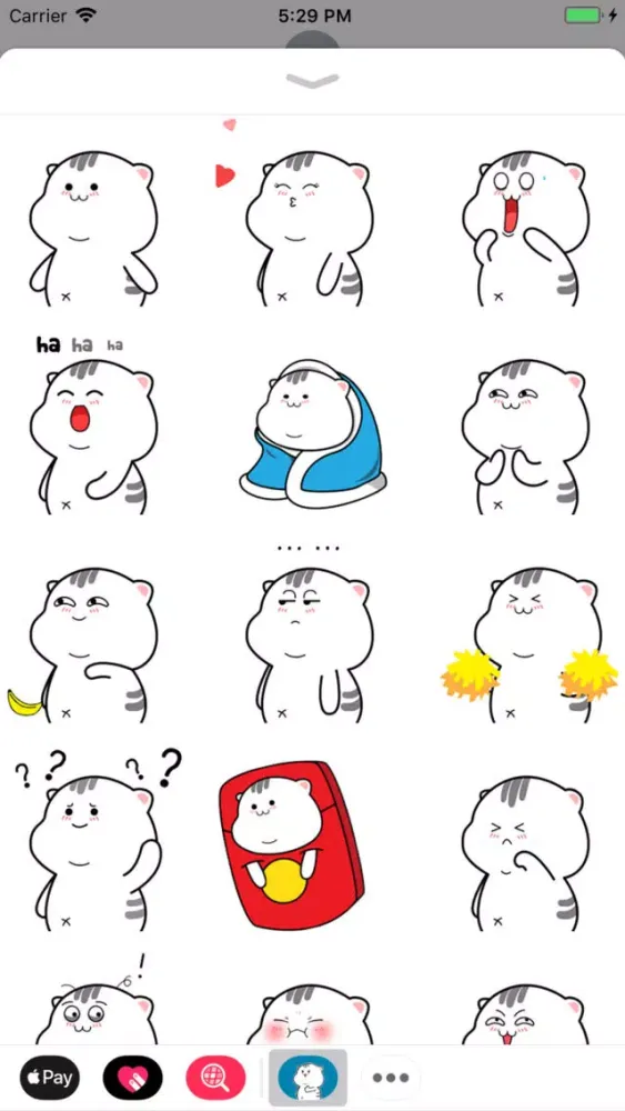 Funny Kitten Animated Stickers Screenshots