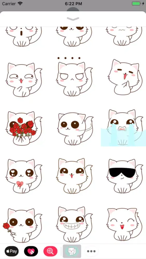 Funny Kitty Animated Stickers Screenshots