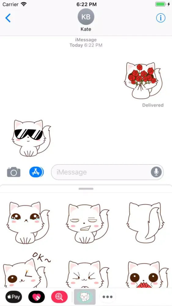 Funny Kitty Animated Stickers Screenshots