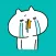 Intense Cat Animated Stickers