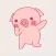 Mini Pig Animated Stickers 2