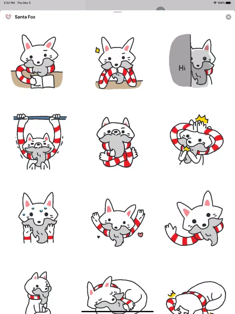Screenshot di Santa Fox Animated iPad 