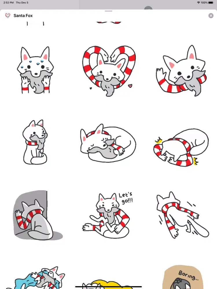 Screenshot di Santa Fox Animated iPad 