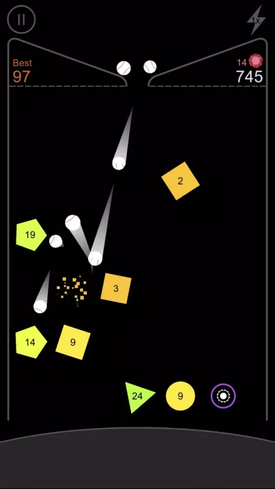 Falling Balls - Brick Breaker स्क्रीनशॉट