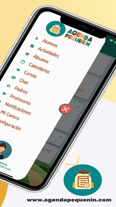 Captures d'écran de MiCentro Agenda Pequeñín