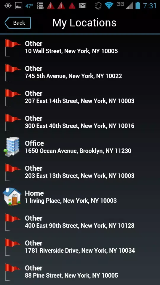 Signature Black Car Screenshots
