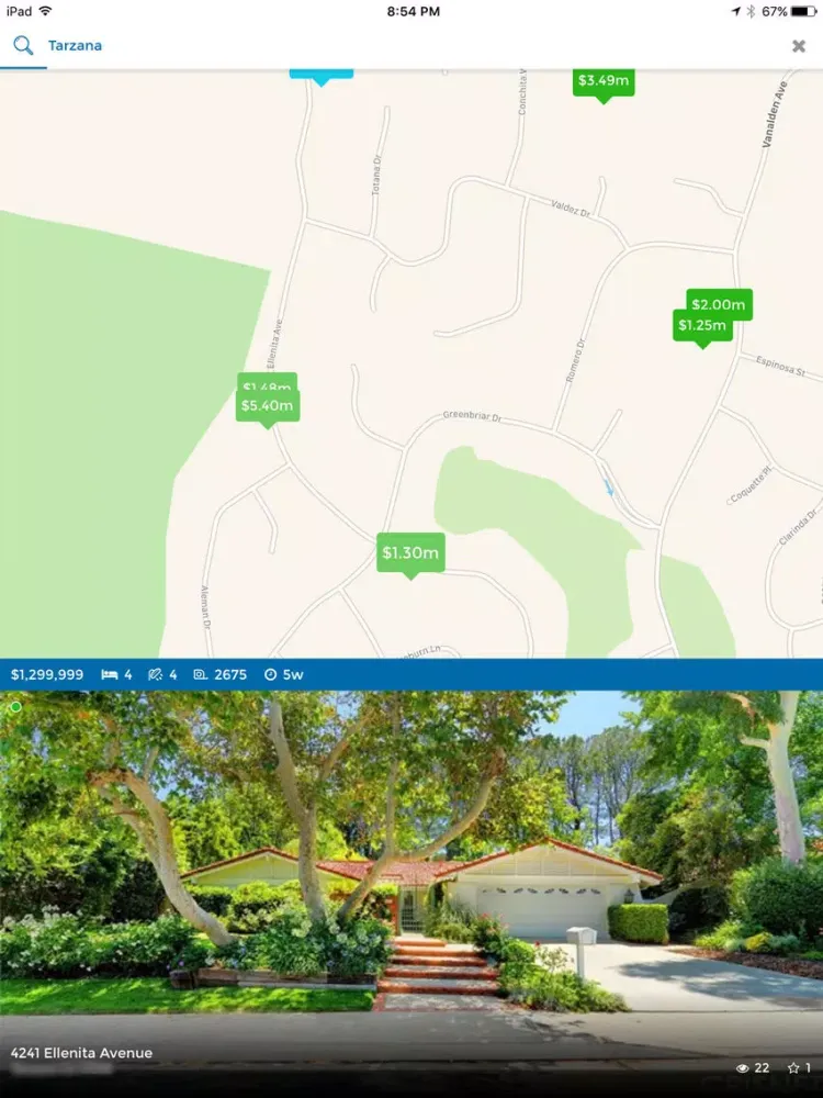 Скриншоты La Quinta Homes iPad 
