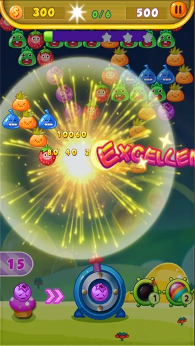 Tangkapan skrin Bubble Fruit 2 -Bubble Shooter