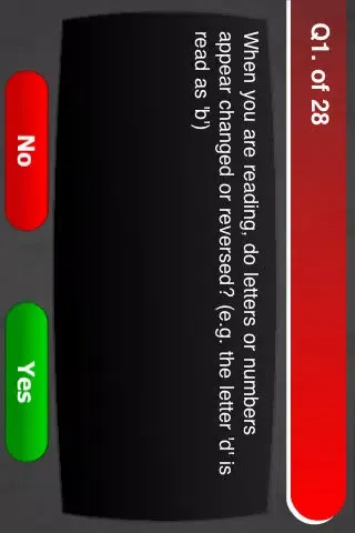 Capturas de pantalla de Dyslexia Detector