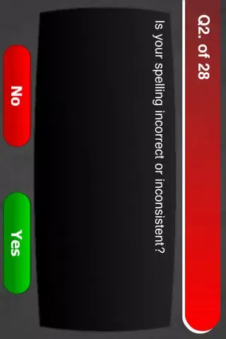 Capturas de pantalla de Dyslexia Detector