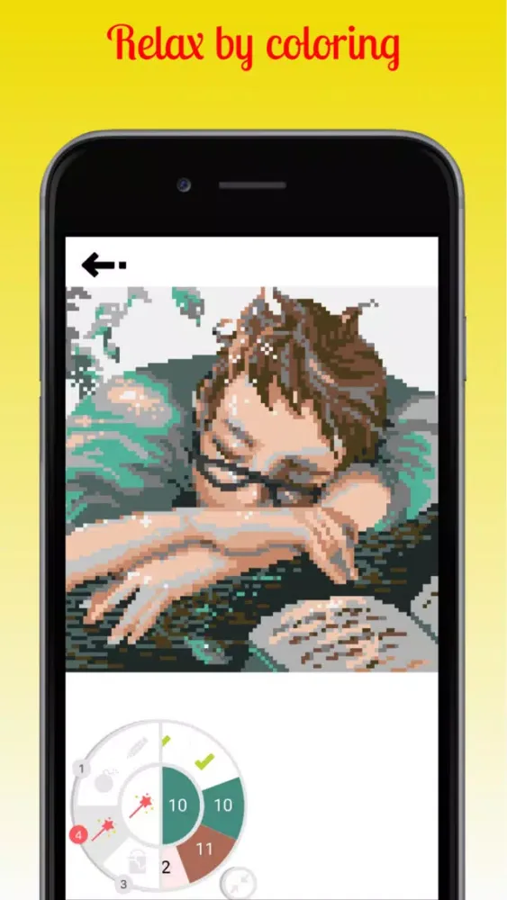Pixel Art Coloring By Numbers Ekran Görüntüleri