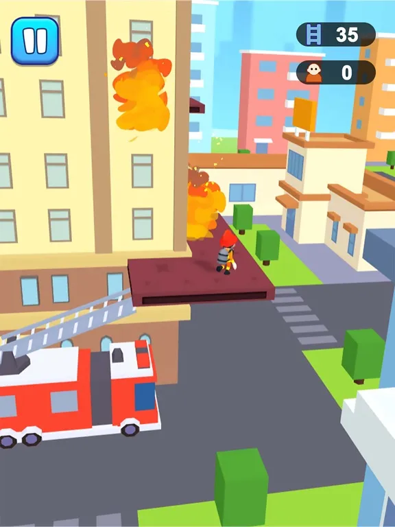 Ladder Rescue 3D iPad 应用截图