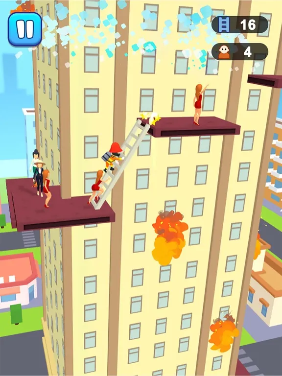 Ladder Rescue 3D iPad 应用截图