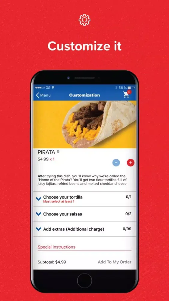 تصاویر Taco Palenque App