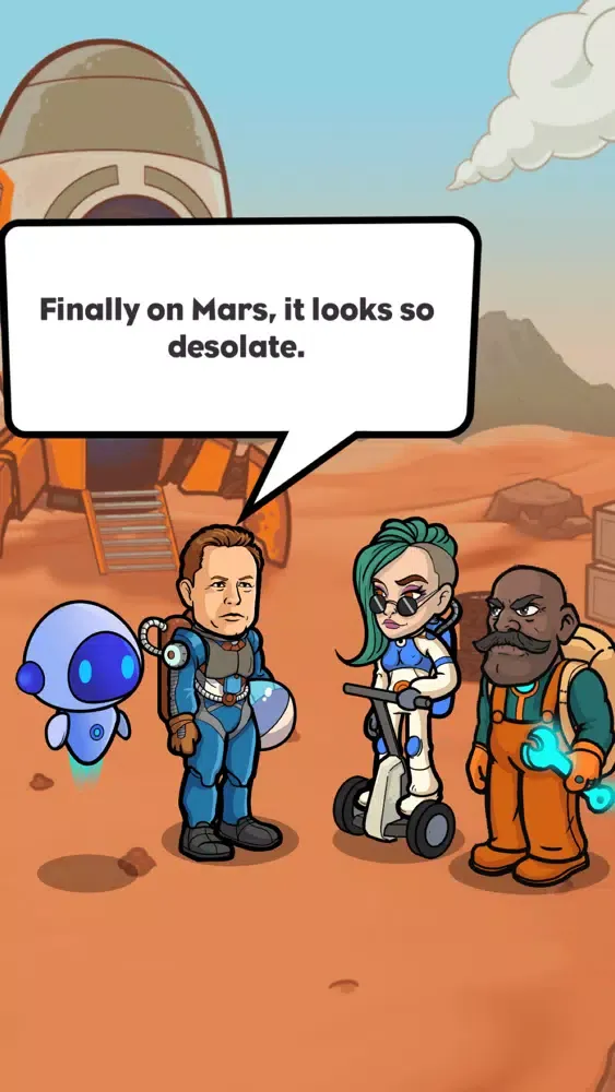 Screenshot di Idle Mars
