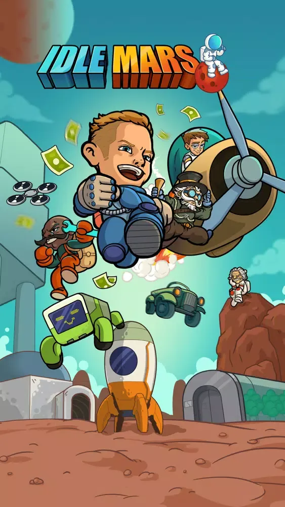 Screenshot di Idle Mars
