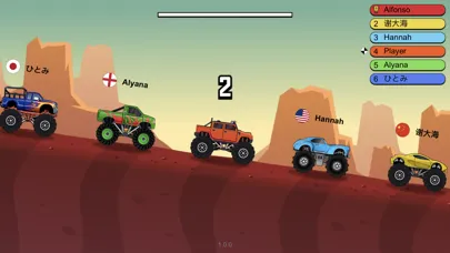 Tangkapan skrin Road Racing.io