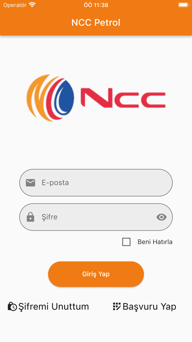 NCC Petrol Ekran Görüntüleri