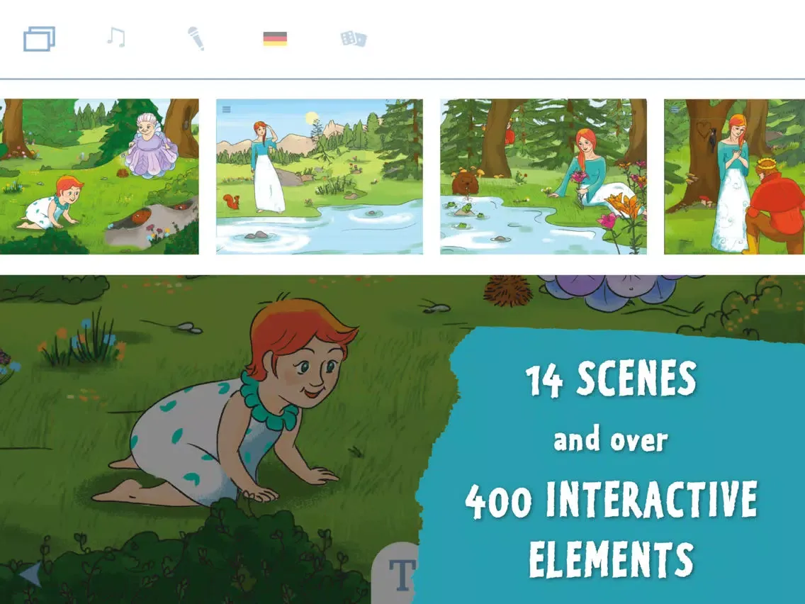 Merisana – Children’s Book iPad  Screenshots
