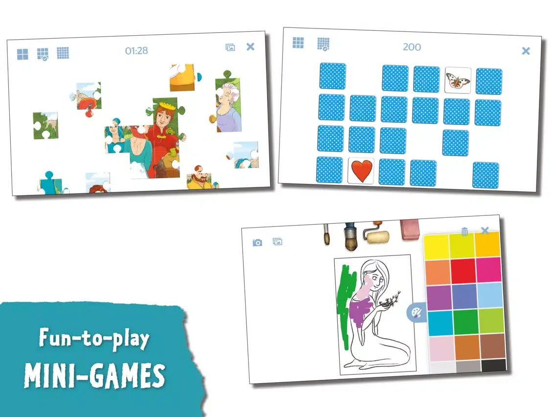 Merisana – Children’s Book iPad  Screenshots