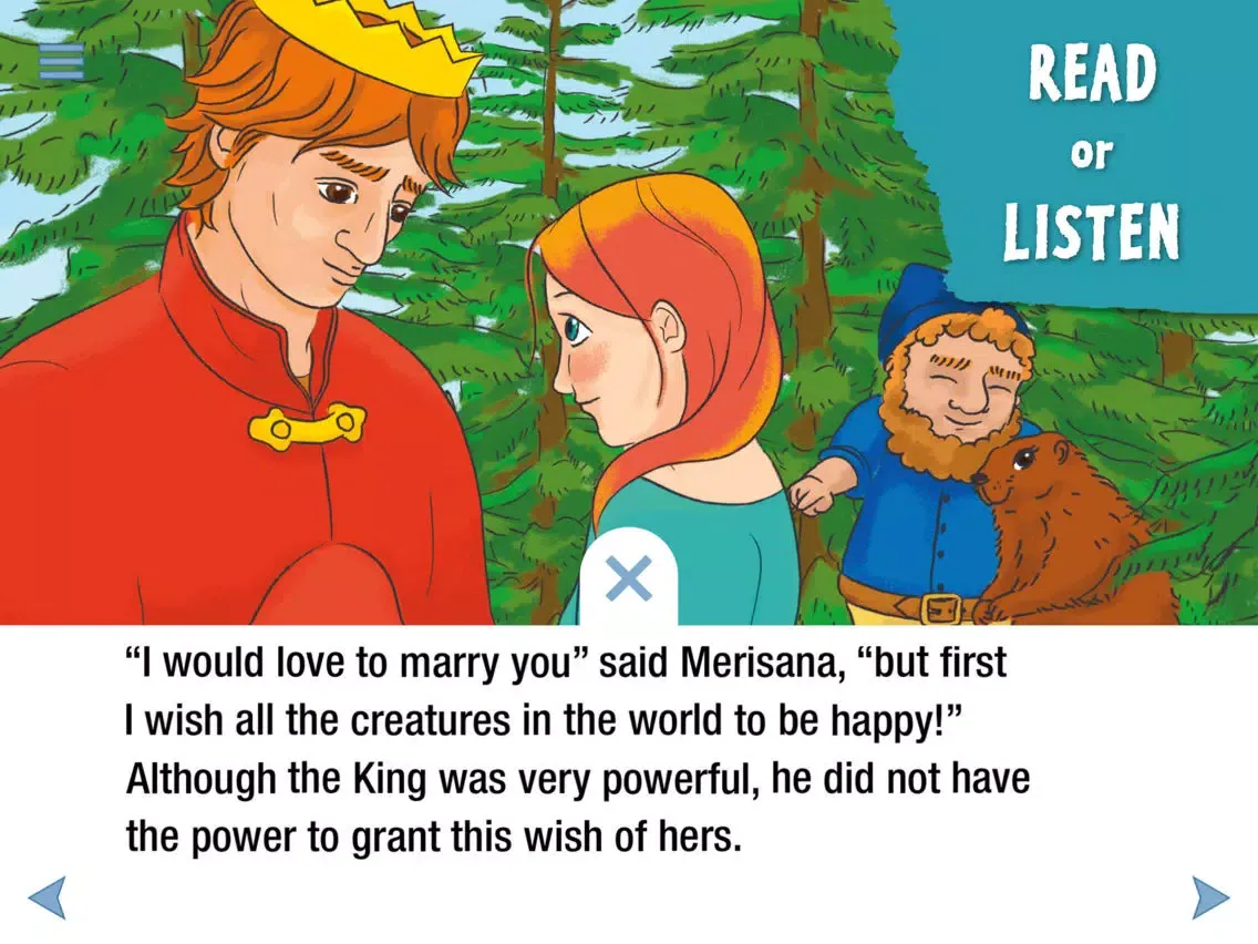 Merisana – Children’s Book iPad  Screenshots