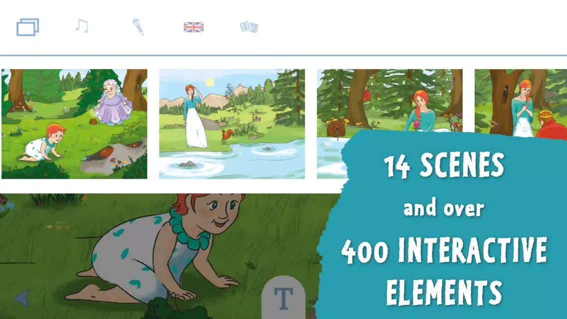Merisana – Children’s Book Screenshots