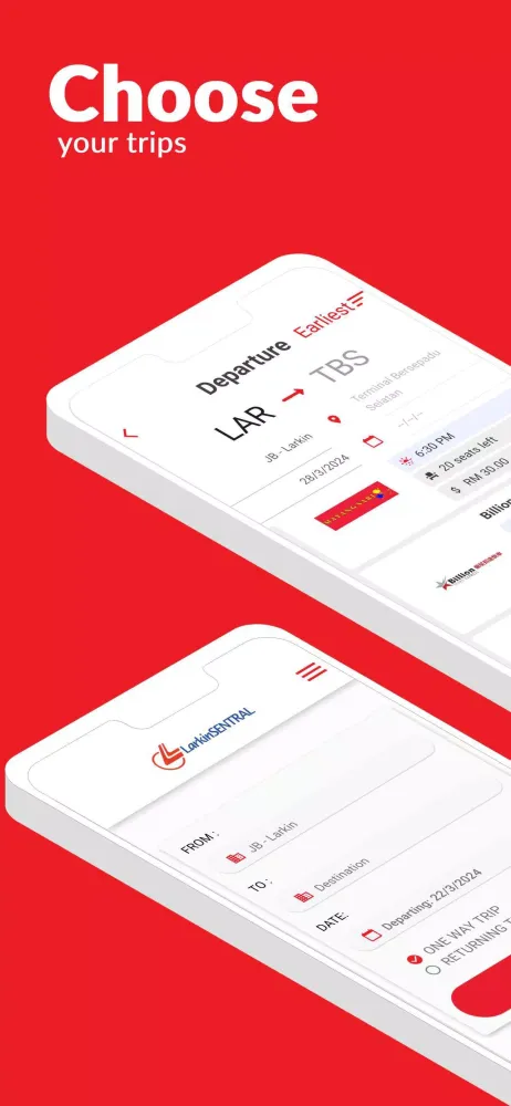 Larkin Sentral Screenshots