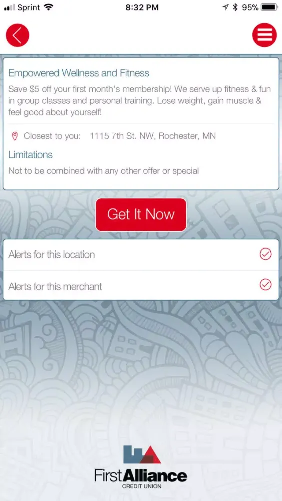 Perk Alert by First Alliance স্ক্রিনশট