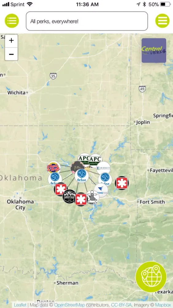 Central Perk$ Oklahoma Central应用截图