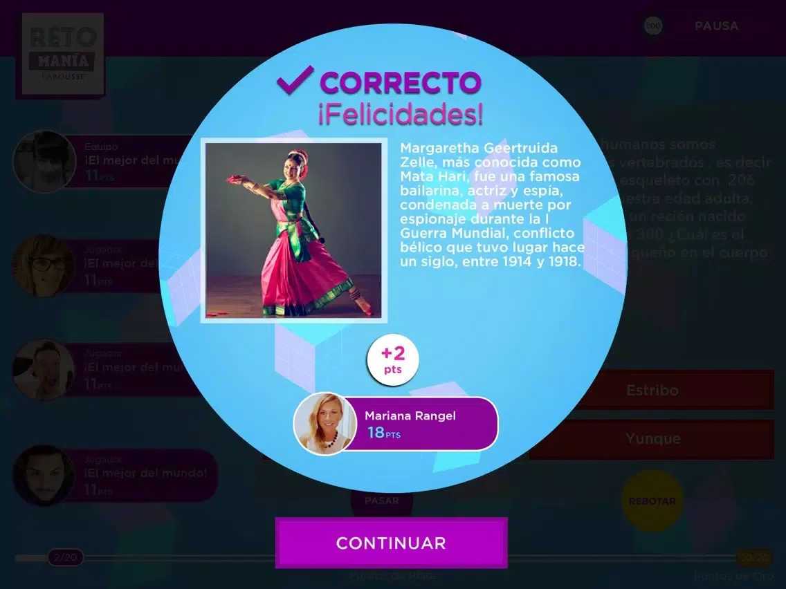 RetoManía Larousse iPad  스크린샷