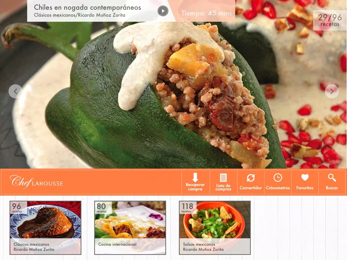 El Chef Larousse iPad  스크린샷