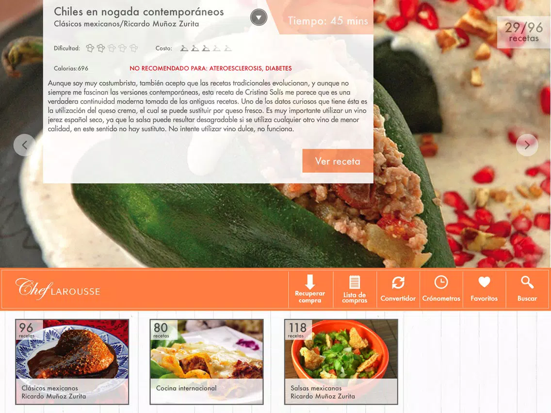 El Chef Larousse iPad  스크린샷