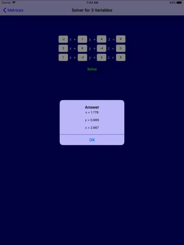 Algebra Pro iPad 應用截圖