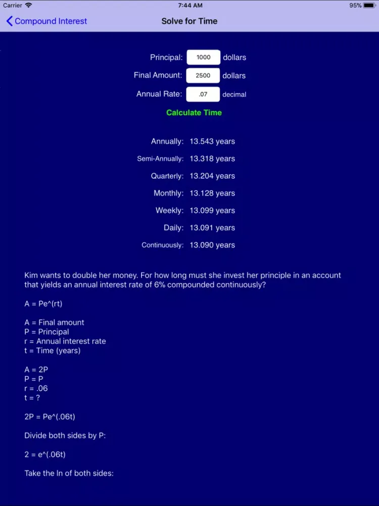 Algebra Pro iPad 應用截圖