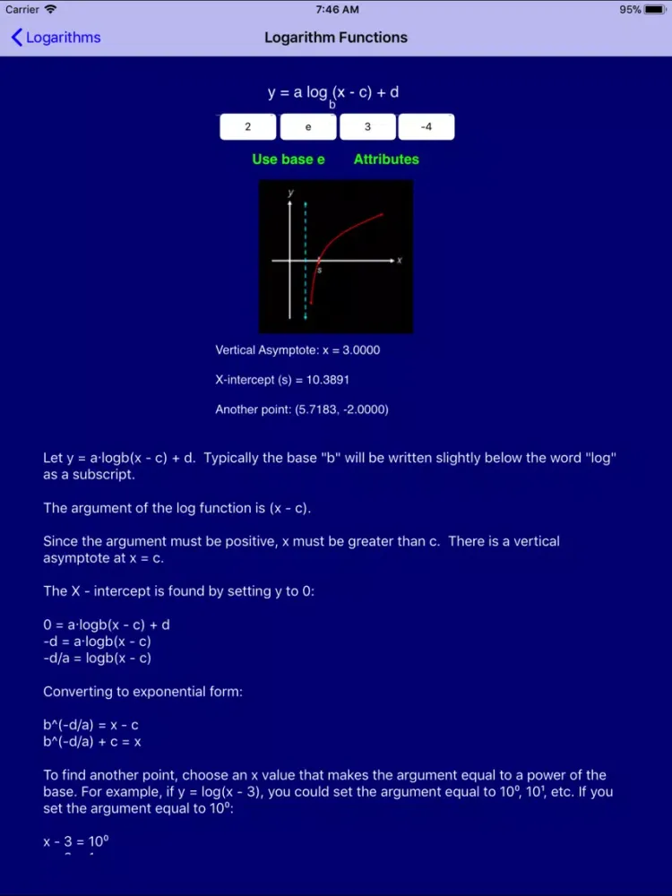 Algebra Pro iPad 應用截圖
