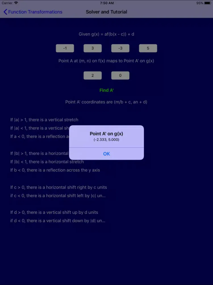 Algebra Pro iPad 應用截圖