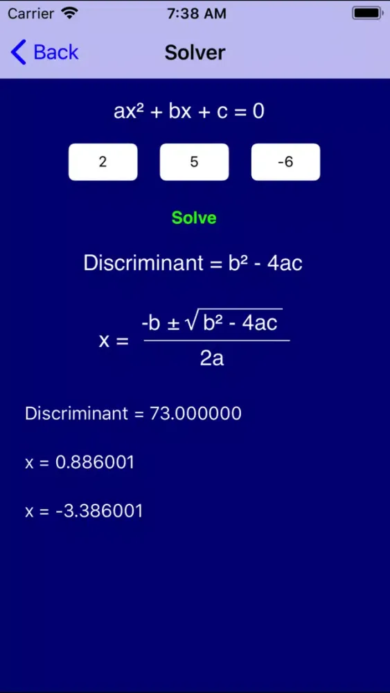 Algebra Pro應用截圖