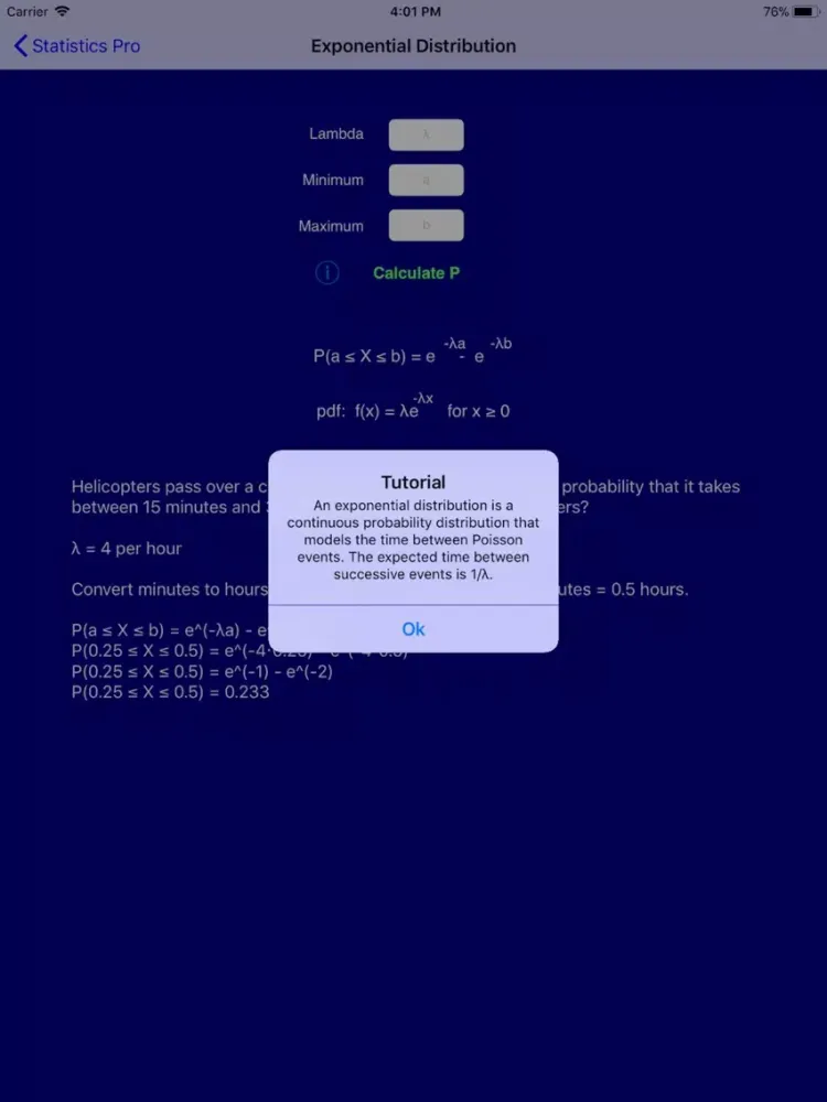 صور Statistics Pro iPad 