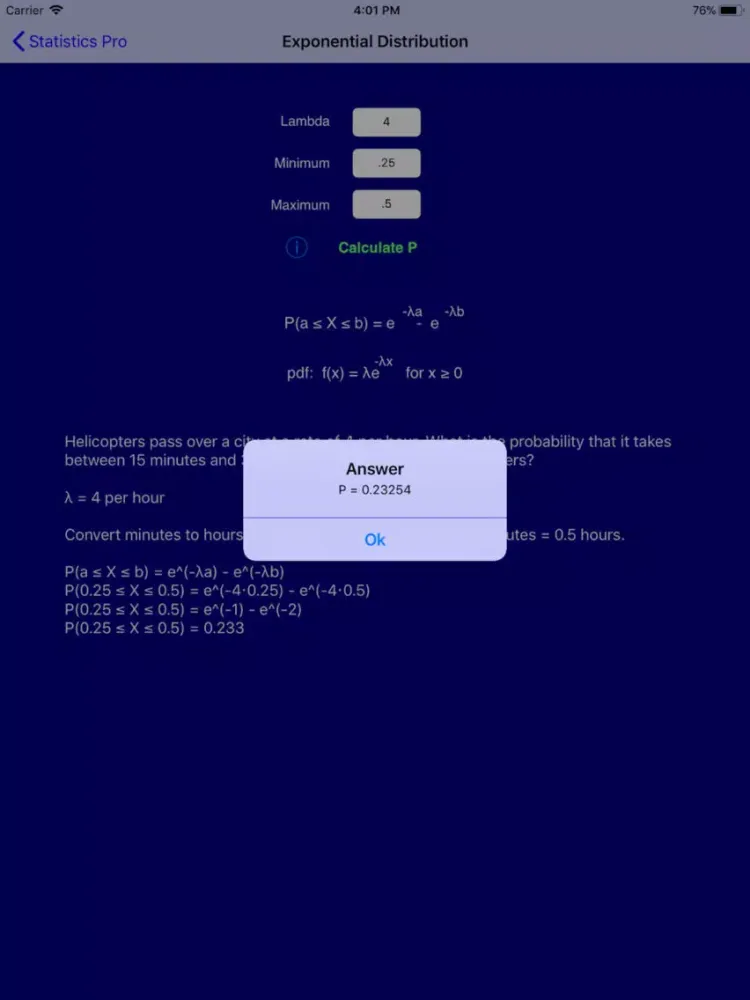 صور Statistics Pro iPad 