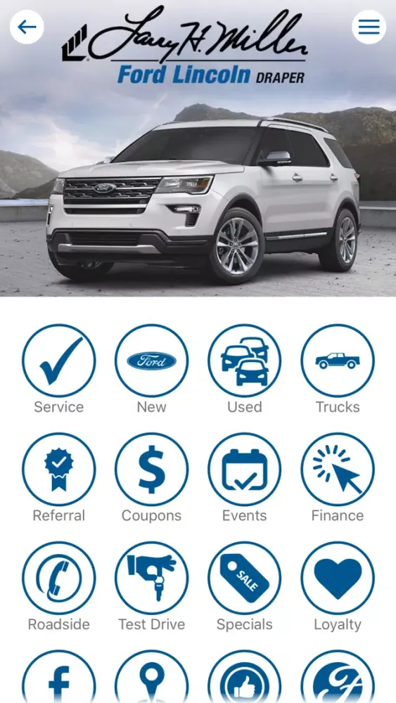 Capturas de tela do Larry H. Miller Dealerships
