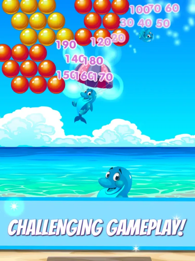 Ocean Fish Hunt Bubble Shooter iPad 應用截圖
