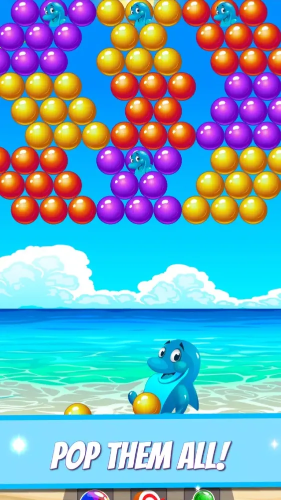Ocean Fish Hunt Bubble Shooter應用截圖
