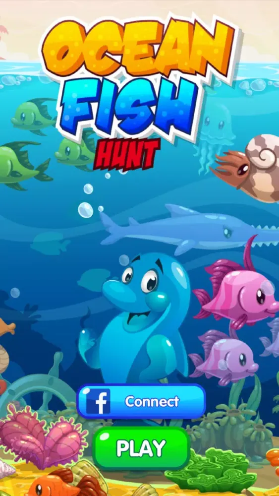 Ocean Fish Hunt Bubble Shooter應用截圖