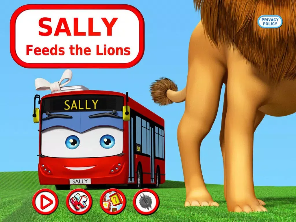 Sally Feeds the Lions iPad  स्क्रीनशॉट