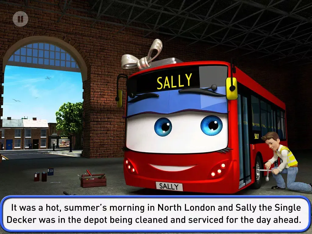Sally Feeds the Lions iPad  स्क्रीनशॉट
