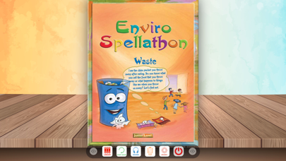Tangkapan skrin EnviroSpellathon