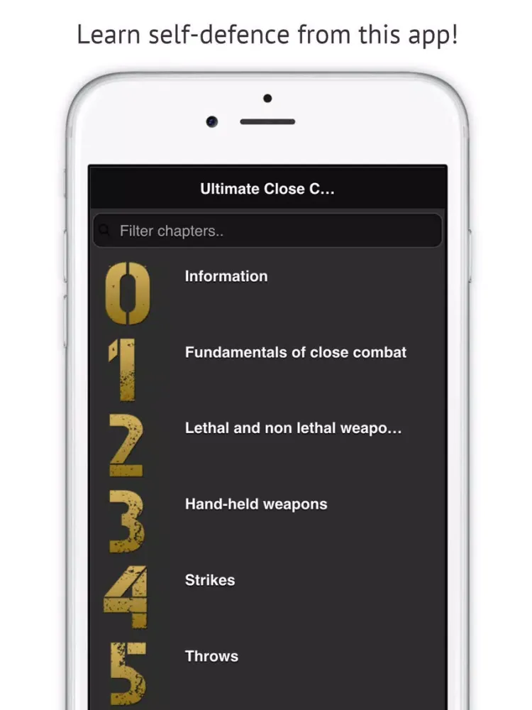 Ultimate Close Combat Manual iPad  Ekran Görüntüleri