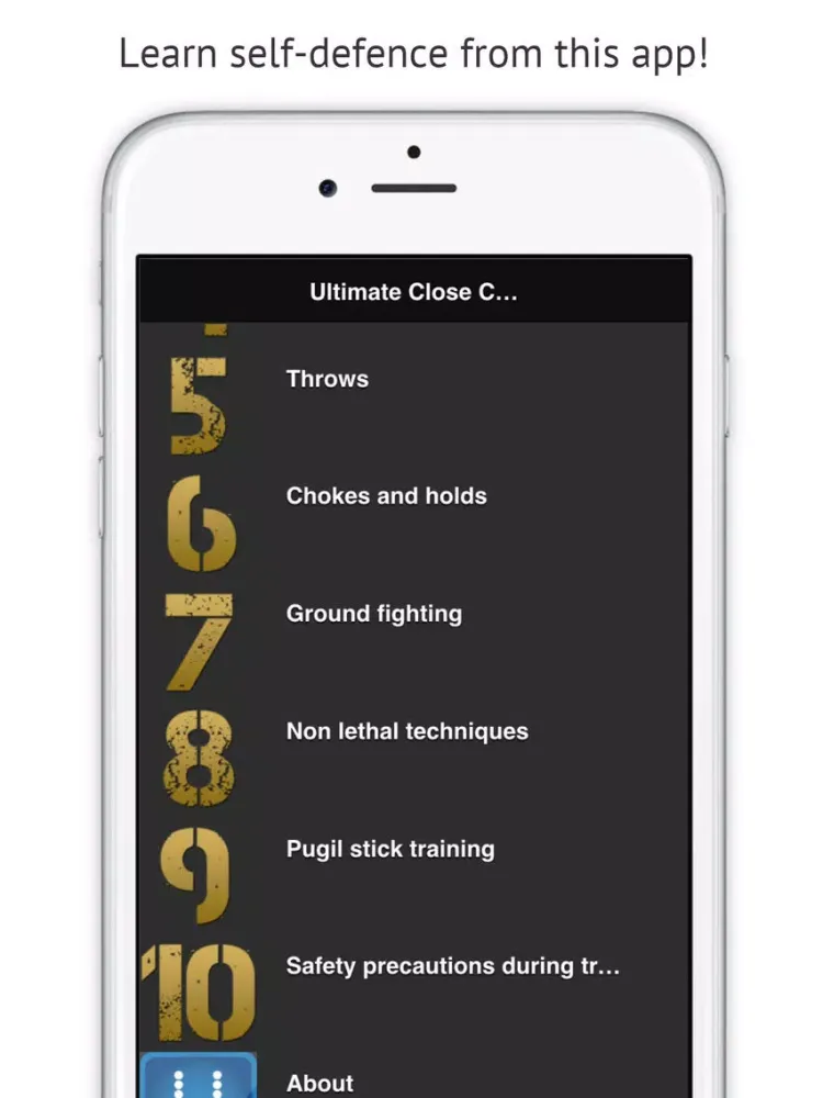 Ultimate Close Combat Manual iPad  Ekran Görüntüleri