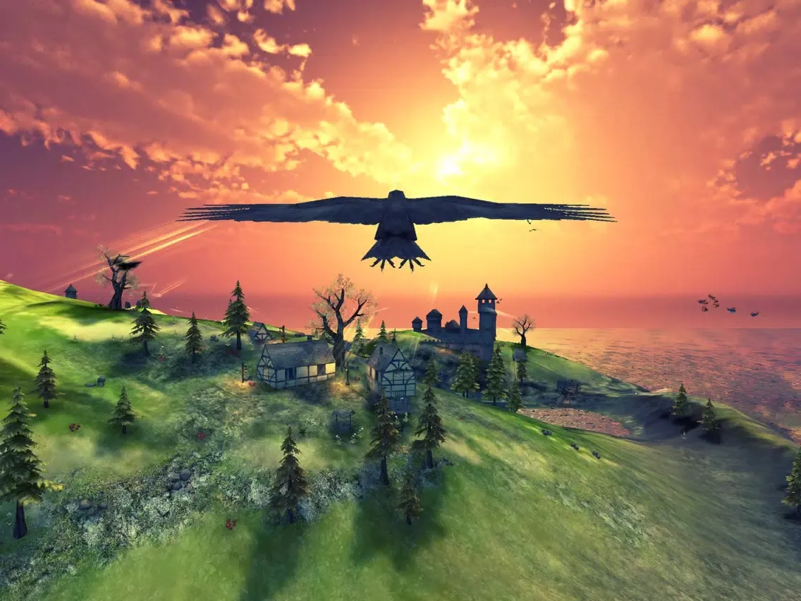 Capturas de tela do Raven iPad 